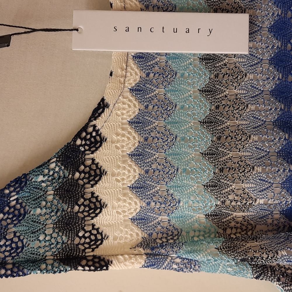 NWT, Revolve Sanctuary Striped Maxi Dress with Belt - Picture 11 of 17